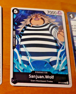ONE PIECE ENGLISH CARD GAME CARTE ST27 OP10-084 Sanjuan Wolf EN ST MINT 2025 - Image 1