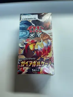 Pokemon XY Trading Card Game Gaia Volcano Vintage Unused Nintendo Bandai Japan - Image 3