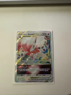 Pokemon TCG Swsh11 Hisuian Zoroark VSTAR Lost Origin Ultra Rare Card - Image 1