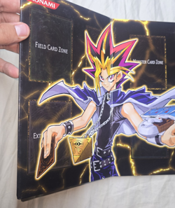 Yu-Gi-Oh Folding Trading Card Game 1996 Konami YuGiOh! Play Mat - Image 2