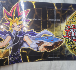 Yu-Gi-Oh Folding Trading Card Game 1996 Konami YuGiOh! Play Mat - Image 3