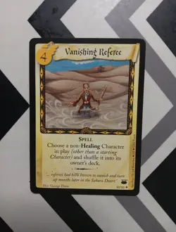 Harry Potter Diagon Alley CCG Card Vanishing Referee 30/80 - Image 1