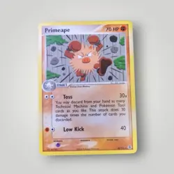 Primeape - 28/112 Rare Ex FireRed & LeafGreen -- Pokemon Card Played Heavy - Image 1