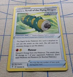 Rapid Strike Scroll of the Flying Dragon - 153/203 - Uncommon - Pokemon Card - Image 2