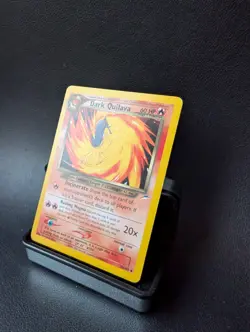 Dark Quilava 39/105 Neo Destiny Uncommon Non Holo Vintage Rare Pokemon Card LP - Image 3