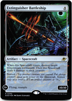 Extinguisher Battleship (FOIL) - Edge of Eternities - MTG Magic NM/M - Image 3