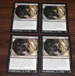 MTG 4x Descent into Madness Avacyn Restored Mythic Rare - Image 1