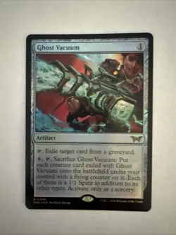Ghost Vacuum 4X Play Set - 1 Foil 3 Regular FREE SHIPPING MTG NM/M Duskmourne - Image 1