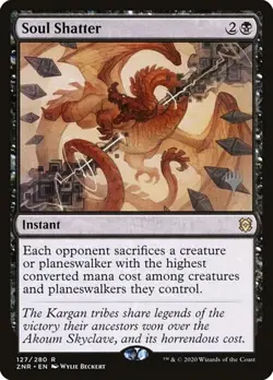 Soul Shatter - Promo Zendikar Rising LP MTG - Image 1