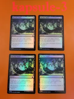 4x Macabre Waltz | FOIL | Ravnica Remastered | MTG Magic Cards - Image 1