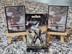 MTG Jumpstart 2020 2x Feathered Friends Sealed Deck Packs & Lineage Relic Token - Image 1