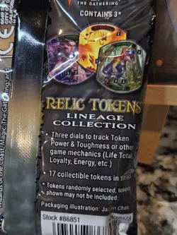 MTG Jumpstart 2020 2x Feathered Friends Sealed Deck Packs & Lineage Relic Token - Image 3