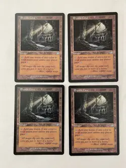4x Rhystic Cave Prophecy MTG Magic the Gathering LP/NM - Image 1