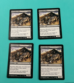 MTG- 4x Relentless Rats - 5th Dawn - Magic the Gathering - Fifth Dawn - Image 1
