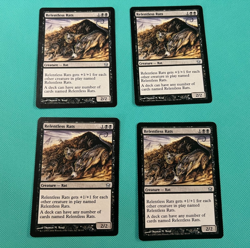 MTG- 4x Relentless Rats - 5th Dawn - Magic the Gathering - Fifth Dawn - Image 2