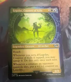 Legolas, Counter of Kills (324) Showcase The Lord of the Rings MTG - Image 1