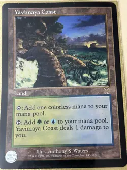 MTG Yavimaya Coast (APC) Apocalypse Regular Rare 143/143 - Image 1