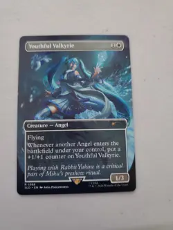 Youthful Valkyrie nm/lp mtg hatsune mikue Secret Lair Drop Regular - Image 1