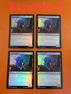 4x Dreadmalkin | FOIL | Ravnica Remastered | MTG Magic Cards - Image 1