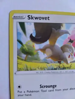 Skwovet 127/198 Pokemon Chilling Reign Regular Common - Image 3