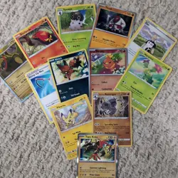 Pokemon TCG 50 Bulk Lot Guaranteed 9 Holos Or Reverse Holos And 1 Ultra Rare - Image 1