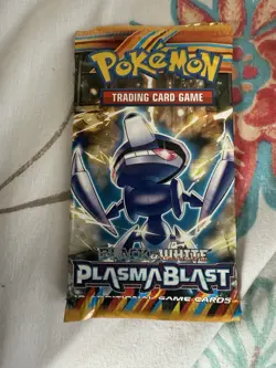 2013 POKEMON BLACK & WHITE PLASMA BLAST GENESECT ART BOOSTER PACK SEALED - Image 1