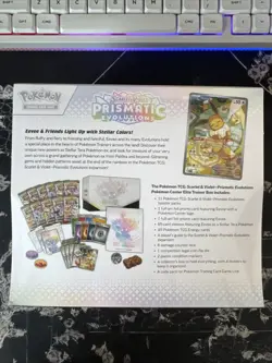 Prismatic Evolutions Pokemon Center Exclusive ETB - Sealed Elite Trainer Box - Image 3