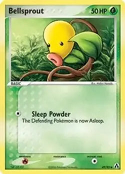 Bellsprout (#49/92) - Reverse Holofoil EX - Legend Maker NM Pokemon - Image 1