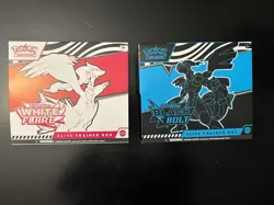 Black Bolt & White Flare ETB Boxes NO Packs With Promo & Accessories Pokemon TCG - Image 3