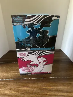 Pokemon Black Bolt and White Flare ETB set Brand New - Image 1