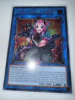 MP23-EN194 Muckraker From the Underworld Prismatic Secret Rare 1st Ed YuGiOh - Image 1