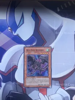Yugioh Red-Eyes Wyvern ANPR-ENSE2 Super Rare Limited Edition LP - Image 1