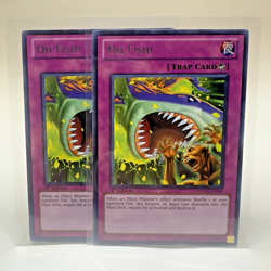 2x Yugioh Oh Fish! GENF-EN069 1st Edition Silver Foil Rare - LP-NM 💎 - Image 1