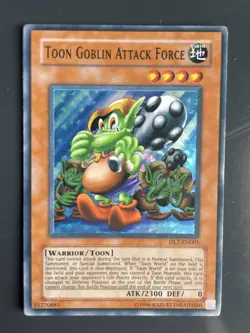 Yugioh Toon Goblin Attack Force DL7-EN001 Duelist League Promo Limited Edition - Image 1