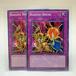 2x Yugioh Raigeki Break YS11 YS14 1st Edition Commons - NM 💎 - Image 1