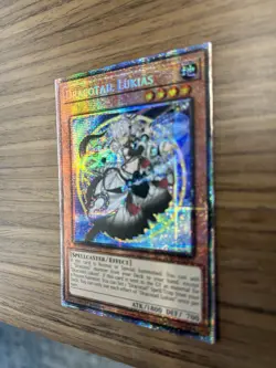 Yugioh Dracotail Lukias JUSH-EN001 Starlight Rare 1st Edition NM - Image 2