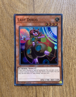 3x Lady Debug | Full Playset | SDPL-EN005 | Super Rare | 1st Ed | YuGiOh | Mint - Image 3