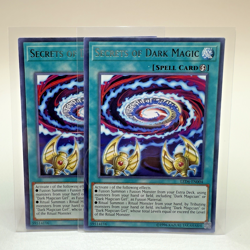 2x Yugioh Secrets of Dark Magic LED6-EN004 Unlimited Secret Foil Rare - NM 💎 - Image 1