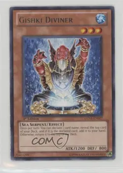 Gishki Diviner 1st Ed. YuGiOh Generation Force #GENF-EN027 10ou - Image 1