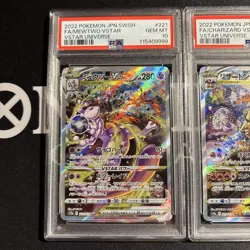 Mewtwo Charizard VSTAR SAR PSA10 Set S12a VSTAR Universe Pokemon Card Rare - Image 2