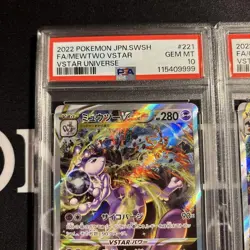 Mewtwo Charizard VSTAR SAR PSA10 Set S12a VSTAR Universe Pokemon Card Rare - Image 3