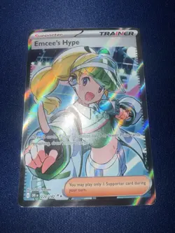 Pokemon Emcees Hype Card Sv10: Destined Rivals (DRI) 220/182 - Image 1
