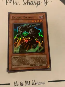 EXODIA NECROSS - DR1-DE182 DEUTSCH Yu-Gi-OH! CARD SUPER RARE HOLO KONAMI 2005 - Image 4