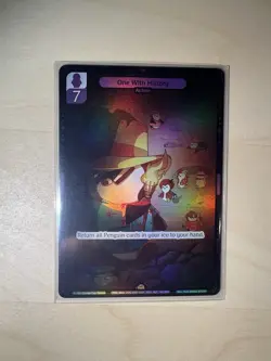 One with History *FOIL* - Vibes TCG Card. Rare Rarity - Image 1