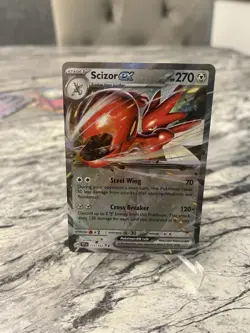 Pokemon - Scizor ex - 111/162 - SV Temporal Forces - Half Art Card - Image 1