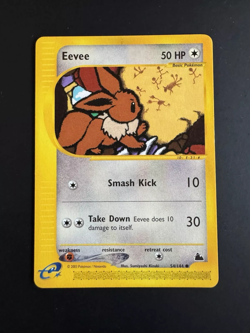 Eevee 54/144 Skyridge Vintage Non Holo Pokemon Card 2003 - Image 1
