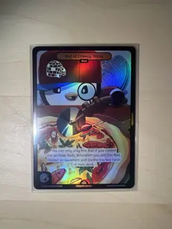 Rod of Cheesy Slices *FOIL* - Vibes TCG Card. Rare Rarity - Image 1