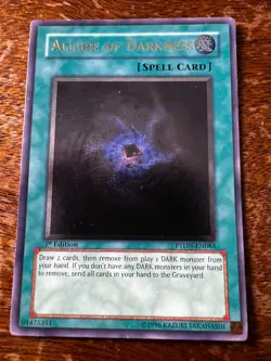 Allure of Darkness PTDN-EN084 - Ultimate Rare 1st Ed - Yugioh - Image 1