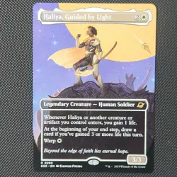 Haliya, Guided by Light Borderless Edge of Eternities R 0289 MTG EOE pack fresh - Image 1