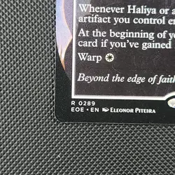 Haliya, Guided by Light Borderless Edge of Eternities R 0289 MTG EOE pack fresh - Image 5